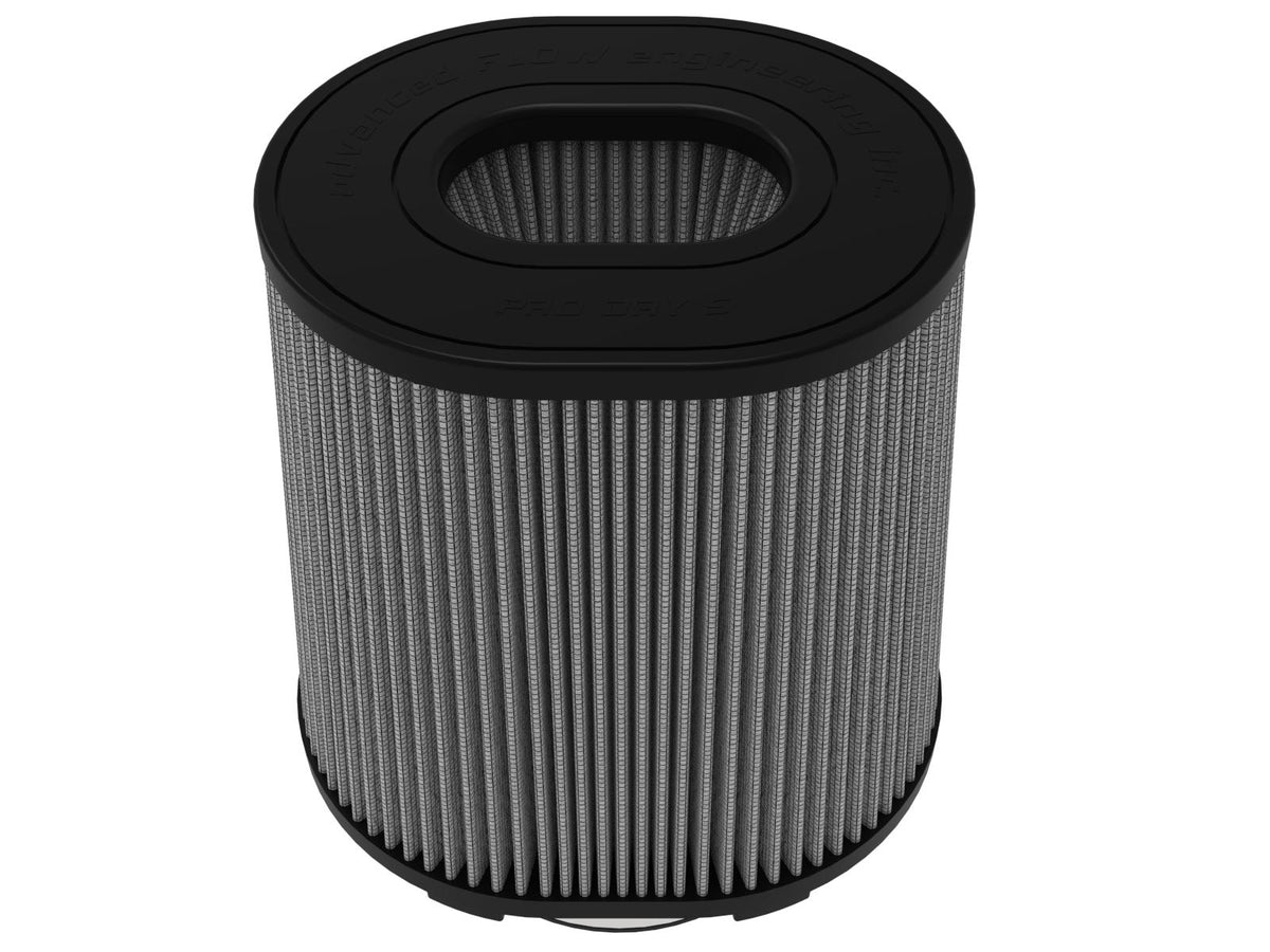 AFE Magnum FORCE Intake Replacement Air Filter w/ Pro DRY S Media 4-1/2 IN F x (8x6-1/2) IN B x (6-3/4x5-1/2) IN T (Inverted) x 8 IN H - 24-91203D