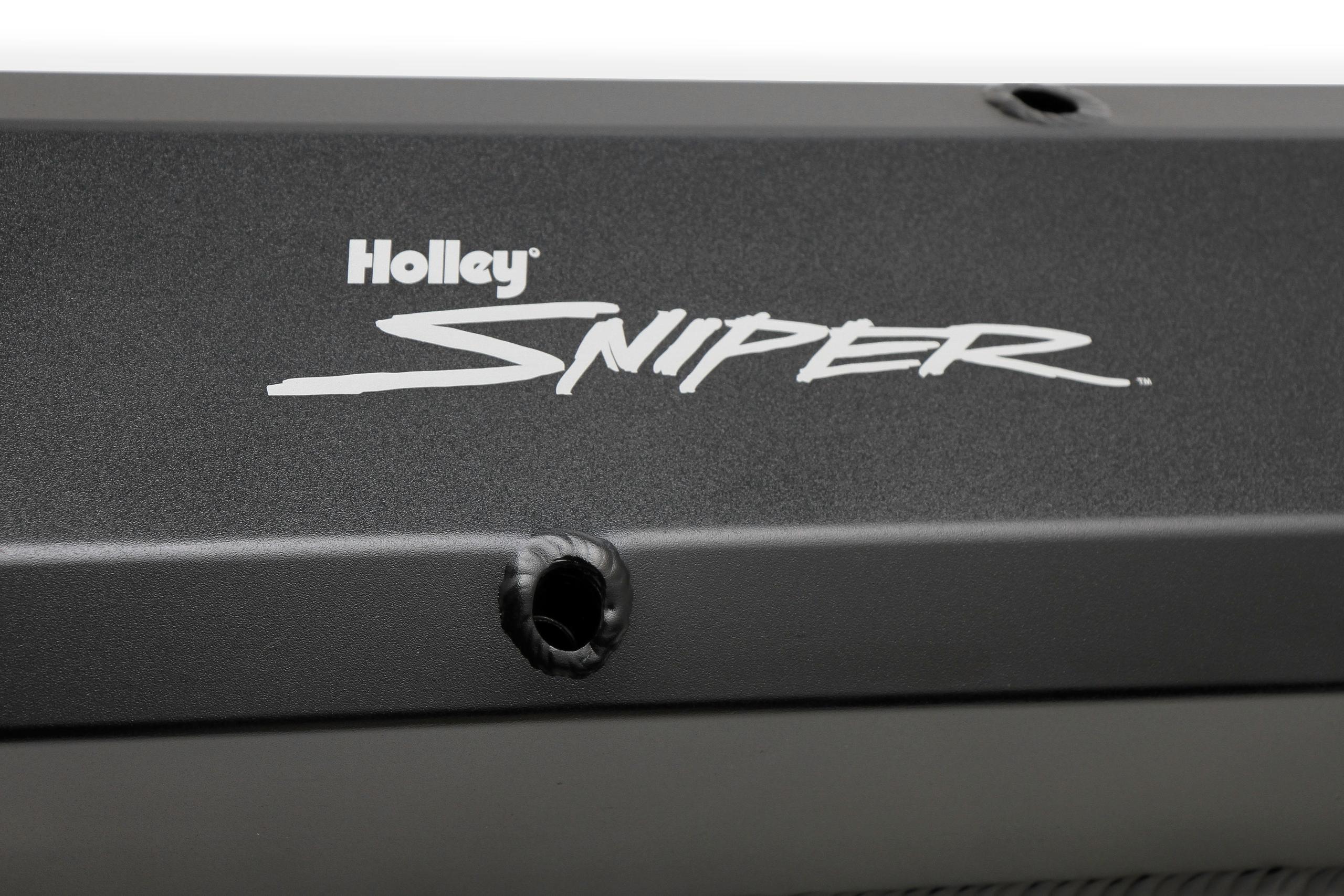 Holley Aluminum Valve Cover Set - 890003B