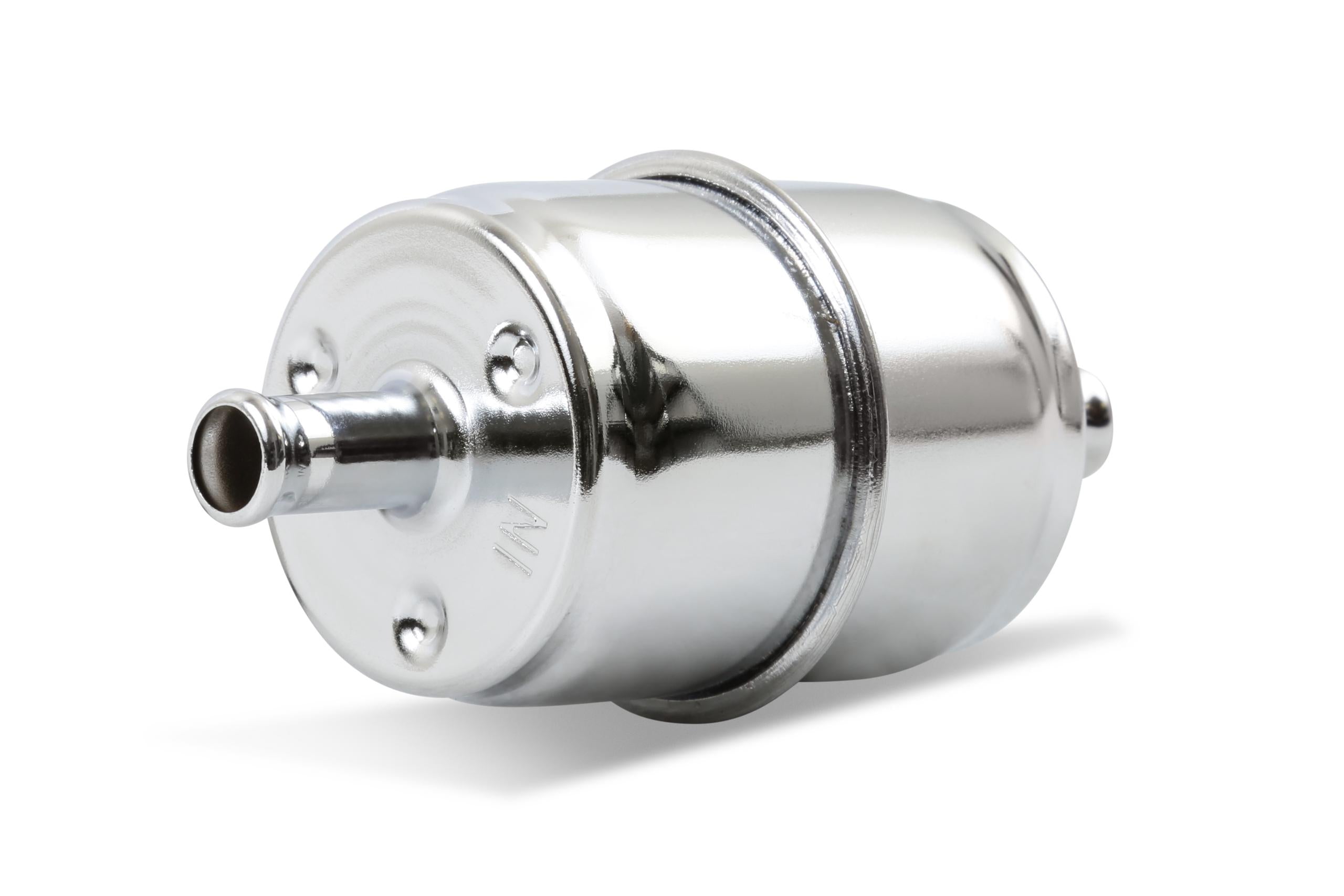 Holley Chrome Fuel Filter.  - 162-523