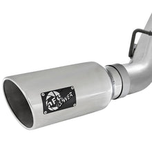 AFE Large Bore-HD 4 IN 409 Stainless Steel DPF-Back Exhaust System w/Polished Tip (2016-2016 Silverado 2500 HD, Silverado 3500 HD, Sierra 2500 HD, Sierra 3500 HD) - 49-44080-P