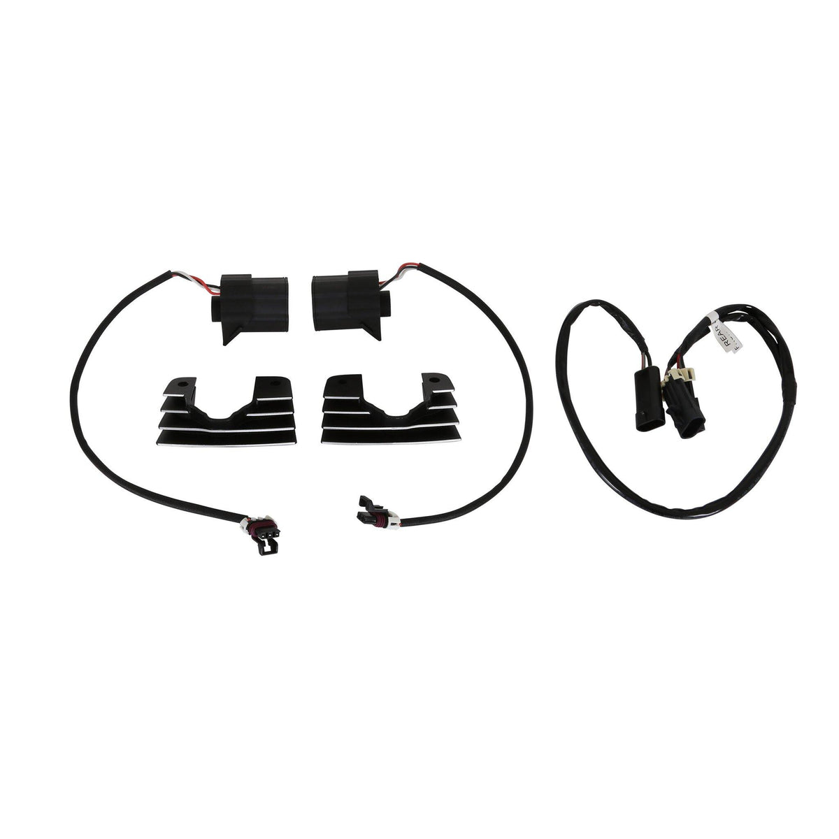 ACCEL Stealth SuperCoil Motorcycle Direct Ignition Coil Kit; Conversion Kit; Incl. Coils/Wiring Harness/Hdw; Black; - 140411BI
