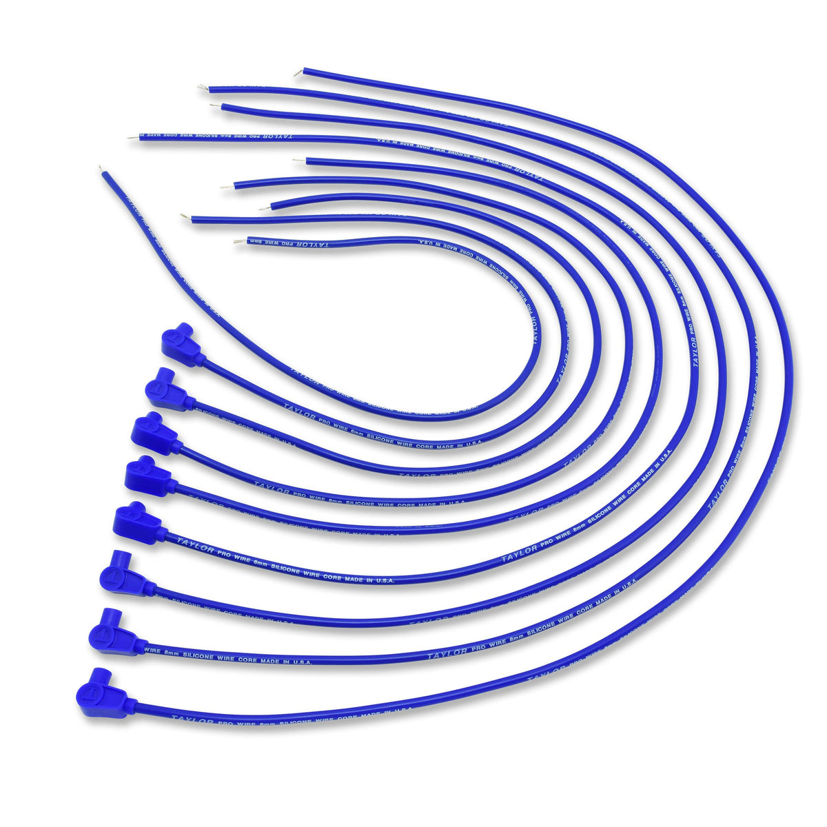 TAYLOR CABLE 8mm Pro Wire TCW univ 8 cyl 90 blue - 70650