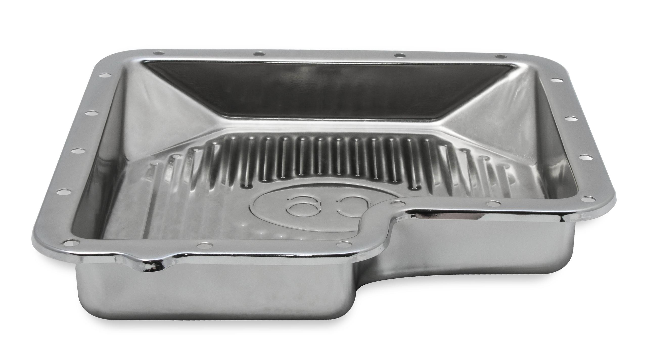 Mr. Gasket 9756CMRG Trans Pan Ford C6 Chrome
