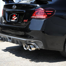 AFE Takeda 3 IN to 2-1/4 IN 304 Stainless Steel Cat-Back Exhaust w/ Polished Tip (2015-2021 WRX , WRX STI) - 49-36810-P
