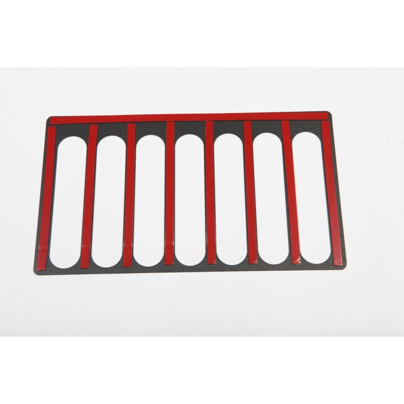 Rugged Ridge Cowl Vent Cover Black; 07-18 Jeep Wrangler Jk - 11206.05