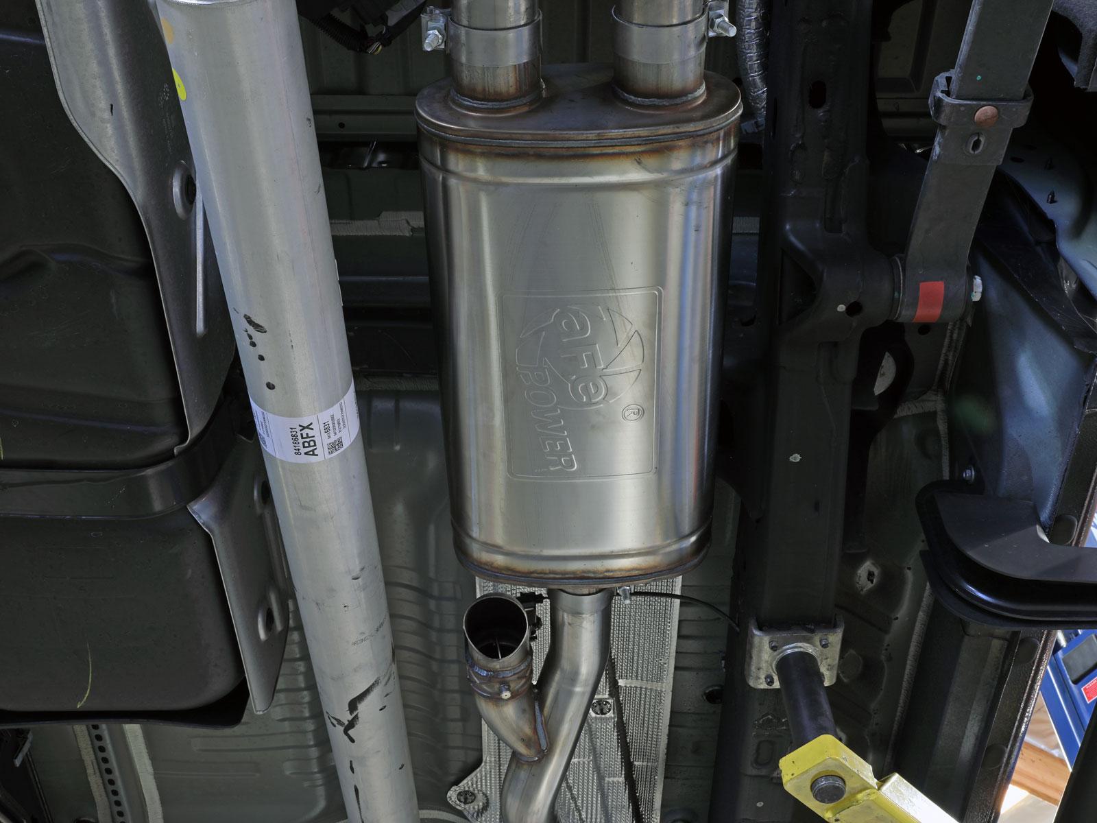 AFE Gemini XV Cat-Back Exhaust System w/ Cutout (2019-2021 Silverado 1500, Silverado 1500, Sierra 1500, Sierra 1500) - 49-34138