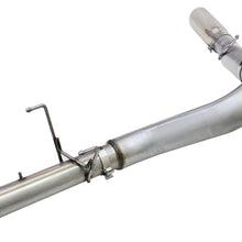 AFE ATLAS 5 IN Aluminized Steel DPF-Back Exhaust System w/Polished Tip (2013-2018 2500, 3500) - 49-02051-1P