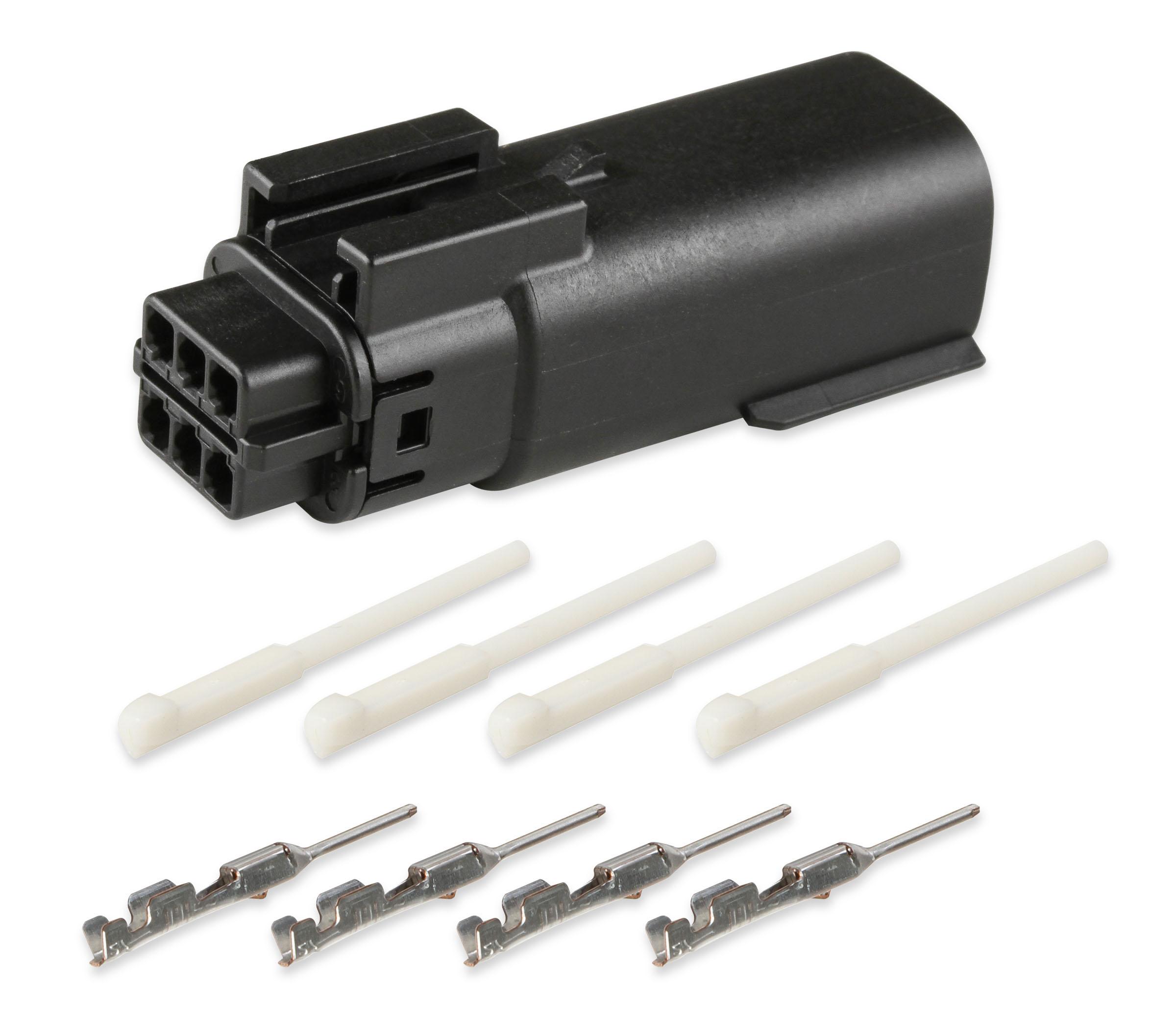 Holley MOD/COYOTE Knock Sensor Connector, Main Harness.  - 570-225
