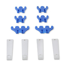 Mr. Gasket Standard Wire Loom Kit - Chrome / Blue.  - 9881