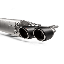 Akrapovic 2018-2020 Alfa Romeo Slip-On Line (Titanium). (2017-2020 Giulia) - S-AR/TI/7H