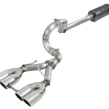 AFE Rebel Series 2-1/2 IN 304 Stainless Steel Cat-Back Exhaust w/ Polished Tip (2018-2021 Wrangler, Wrangler) - 49-38073-P