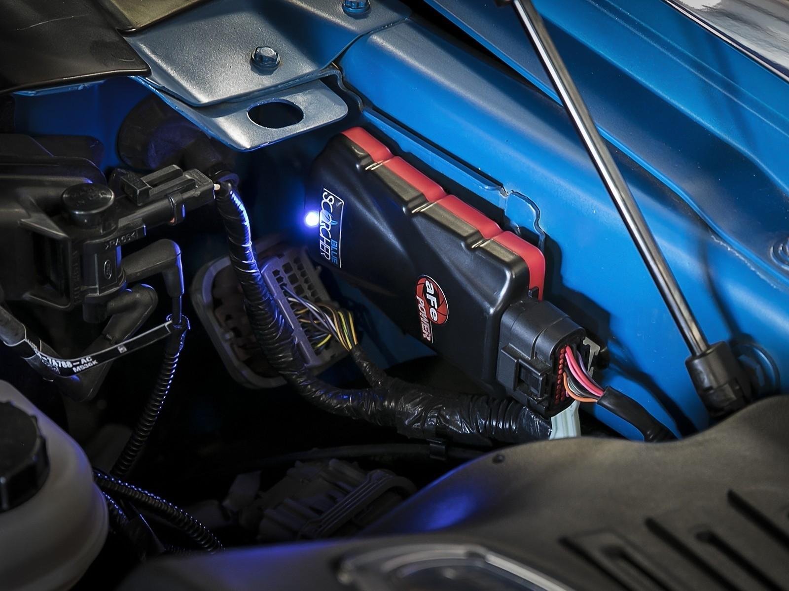 AFE 77-83044 SCORCHER BLUE Bluetooth Power Module (2021+ Ford F-150 V6 Ecoboost 2.7L / 3.5L)