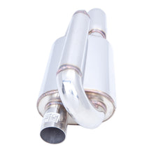 XForce 2.25Twin Loop Oval Muffler (Right Inlet) - S12R-2.25