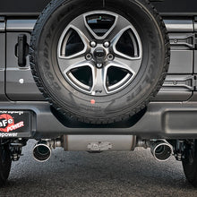 AFE Rebel Series Cat-Back Exhaust w/ Dual Polished Tip 409 Stainless Steel (2018-2021 Wrangler, Wrangler) - 49-48066-P