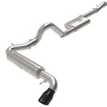 AFE 49-43136-B Apollo GT Series 3" 409 Stainless Steel Cat-Back Exhaust System w/ Black Tip (2021-2025 Bronco)