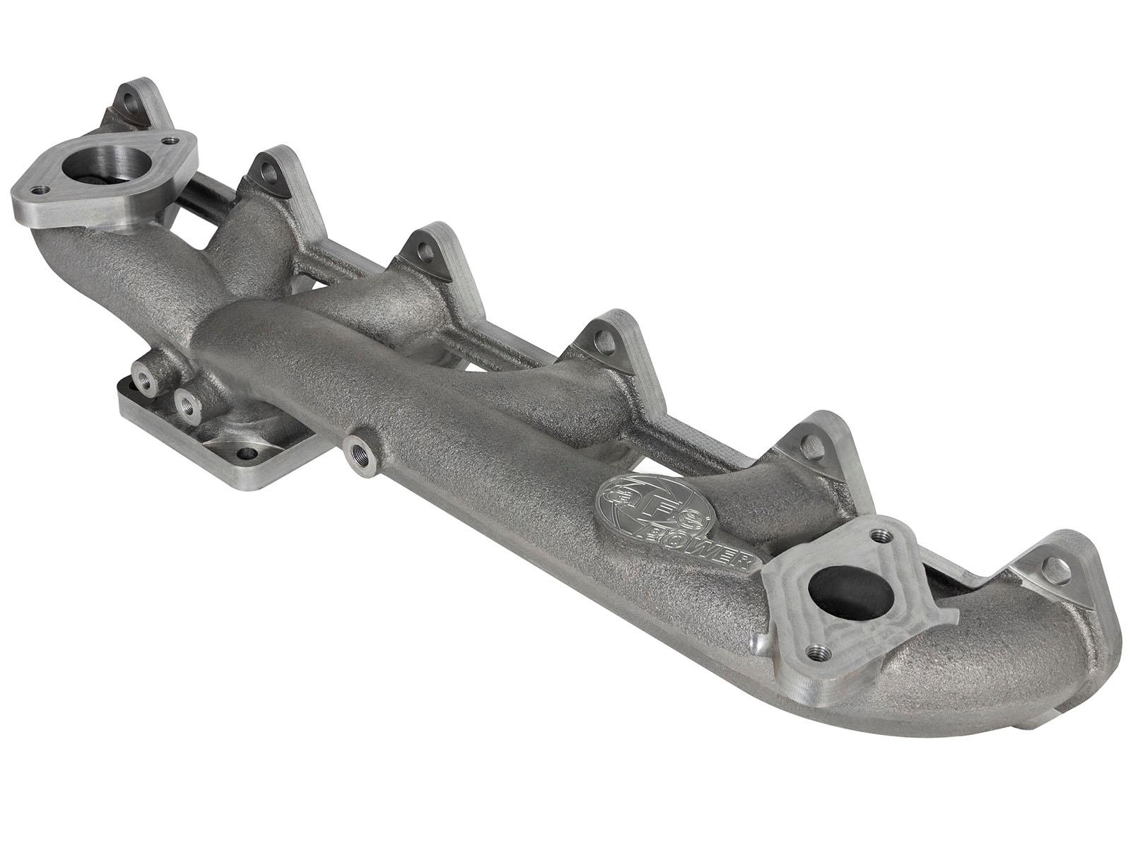 AFE BladeRunner Ported Ductile Iron Exhaust Manifold (2007-2018 2500, 3500, Ram 2500, Ram 3500) - 46-40054