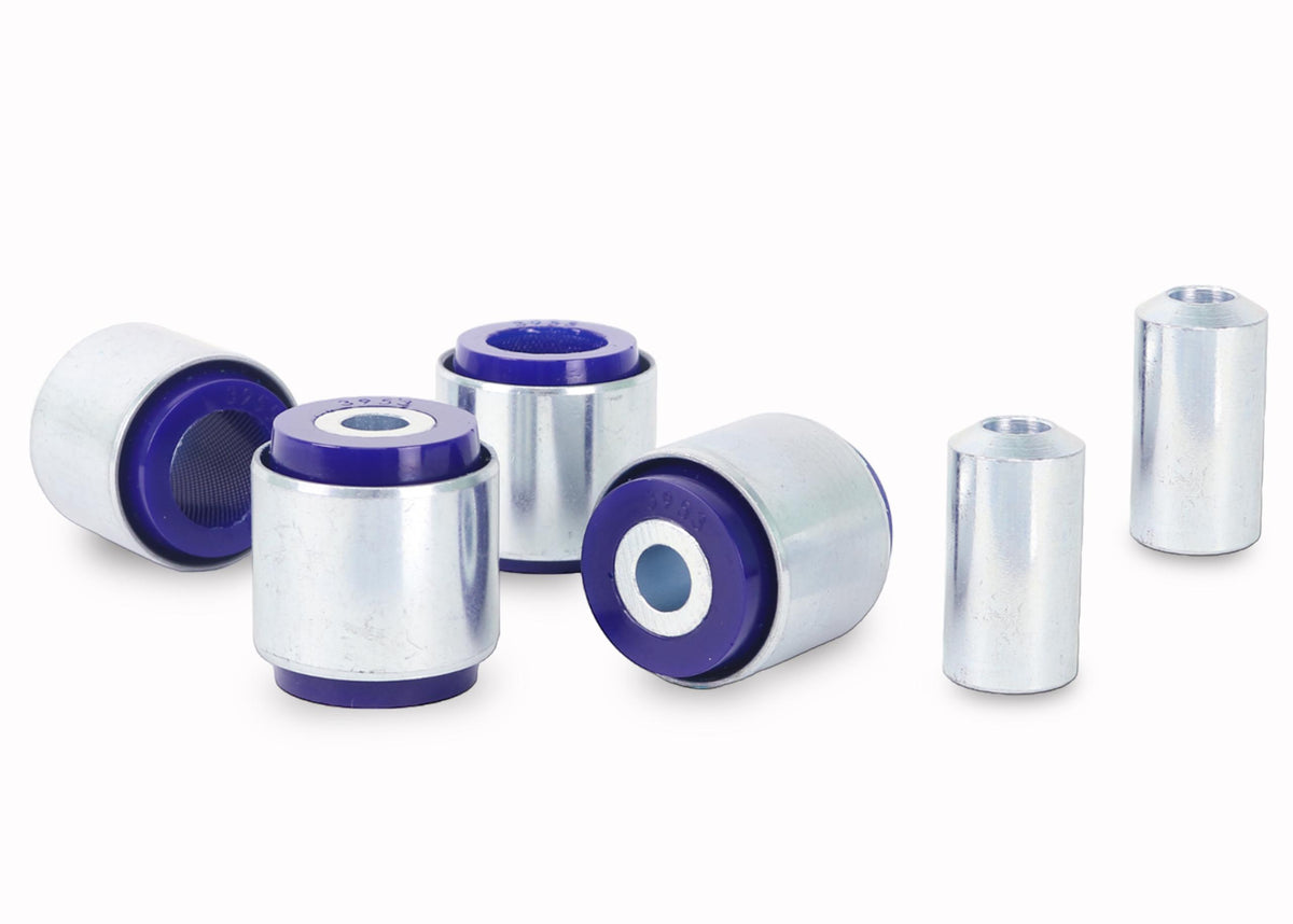 SuperPro Rear Upper Forward Control Arm Inner & Outer Bushing Kit (2006-2015 BMW Fitments) - SPF3955K