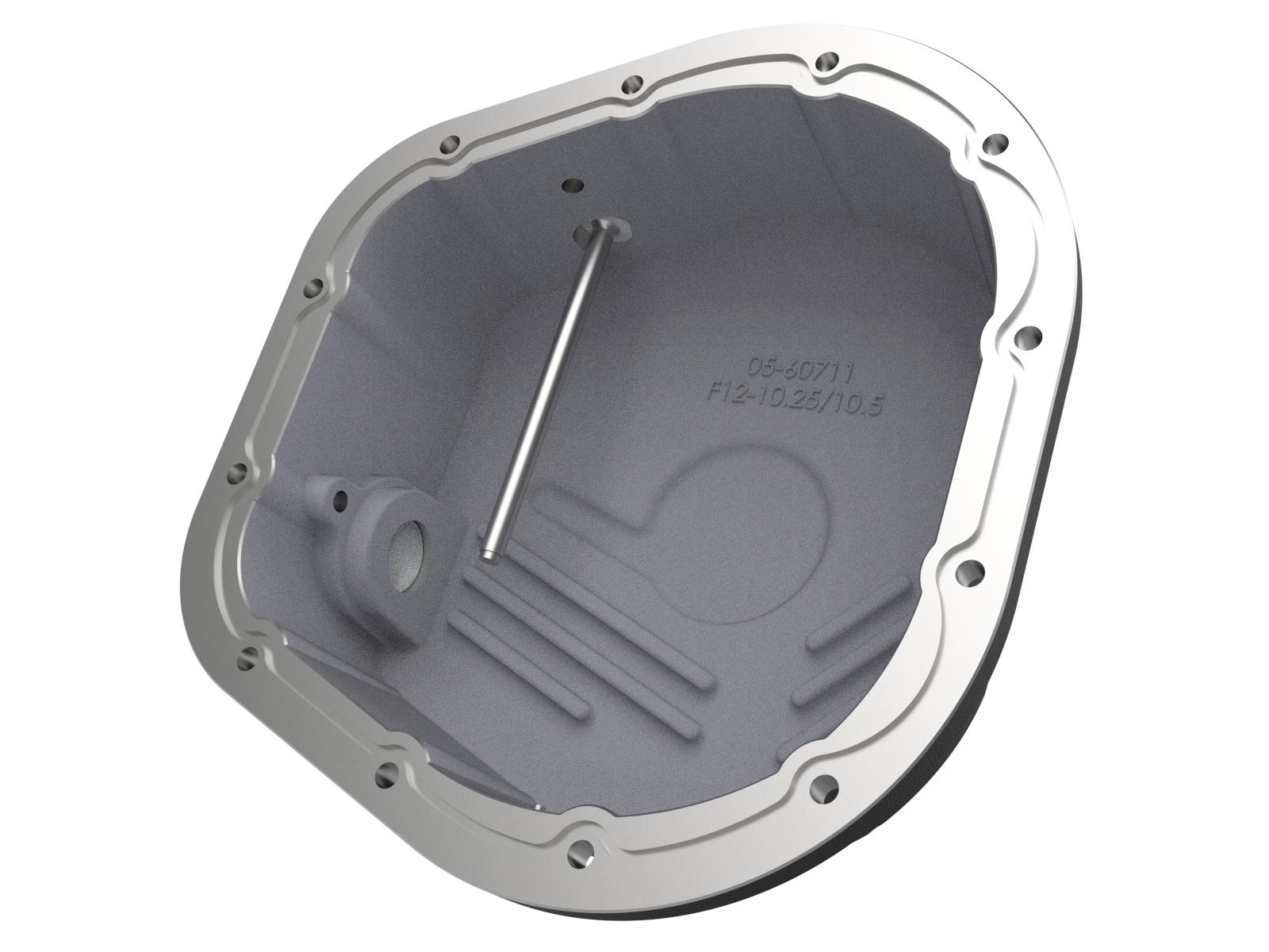 AFE Pro Series Differential Cover Black w/ Machined Fins (10.25/10.50-12 Bolt Axle) - 46-70022