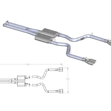 AFE MACH Force-Xp 3 IN 409 Stainless Steel Cat-Back Exhaust System (2009-2014 Challenger, Challenger) - 49-42017