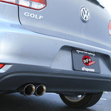 AFE Large Bore-HD 2-1/2in 409 Stainless Steel Cat-Back Exhaust System (2011-2014 Golf) - 49-46402