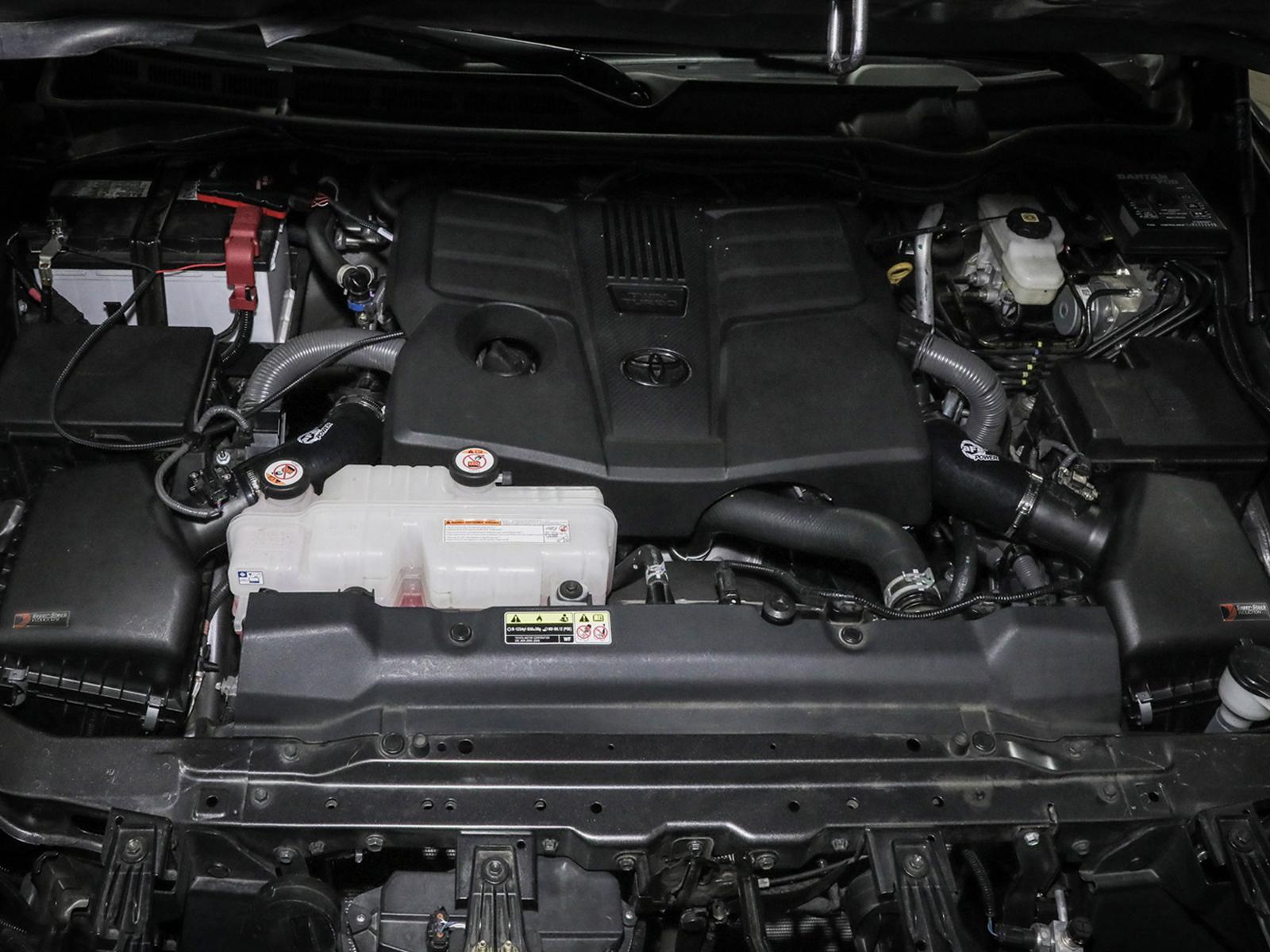 AFE Super Stock Induction System w/ Pro 5R Filter Toyota Tundra 22-23 V6-3.4L (tt) - 55-10019R