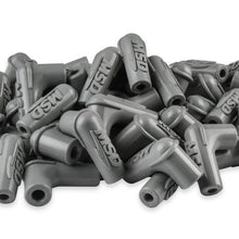 Boots, 90 Degree Logo Spark Plug, Gray Silicone 50EA.  - 34514