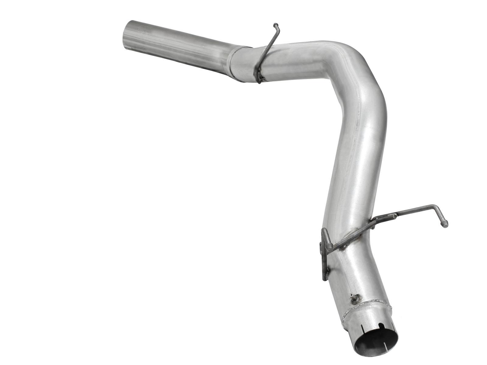 AFE Large Bore-HD 5 IN 409 Stainless Steel DPF-Back Exhaust System (2013-2018 2500, 2500, 2500, 3500, 3500, 3500) - 49-42039