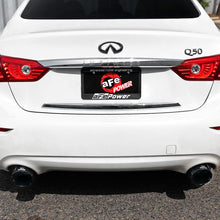 AFE Takeda Cat-Back Exhaust System w/ Black Tip (2016-2021 Q50) - 49-36132NM-B