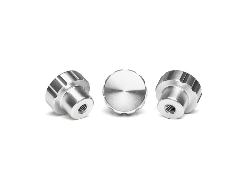 WeatherTech Colored Billet Knobs-Silver