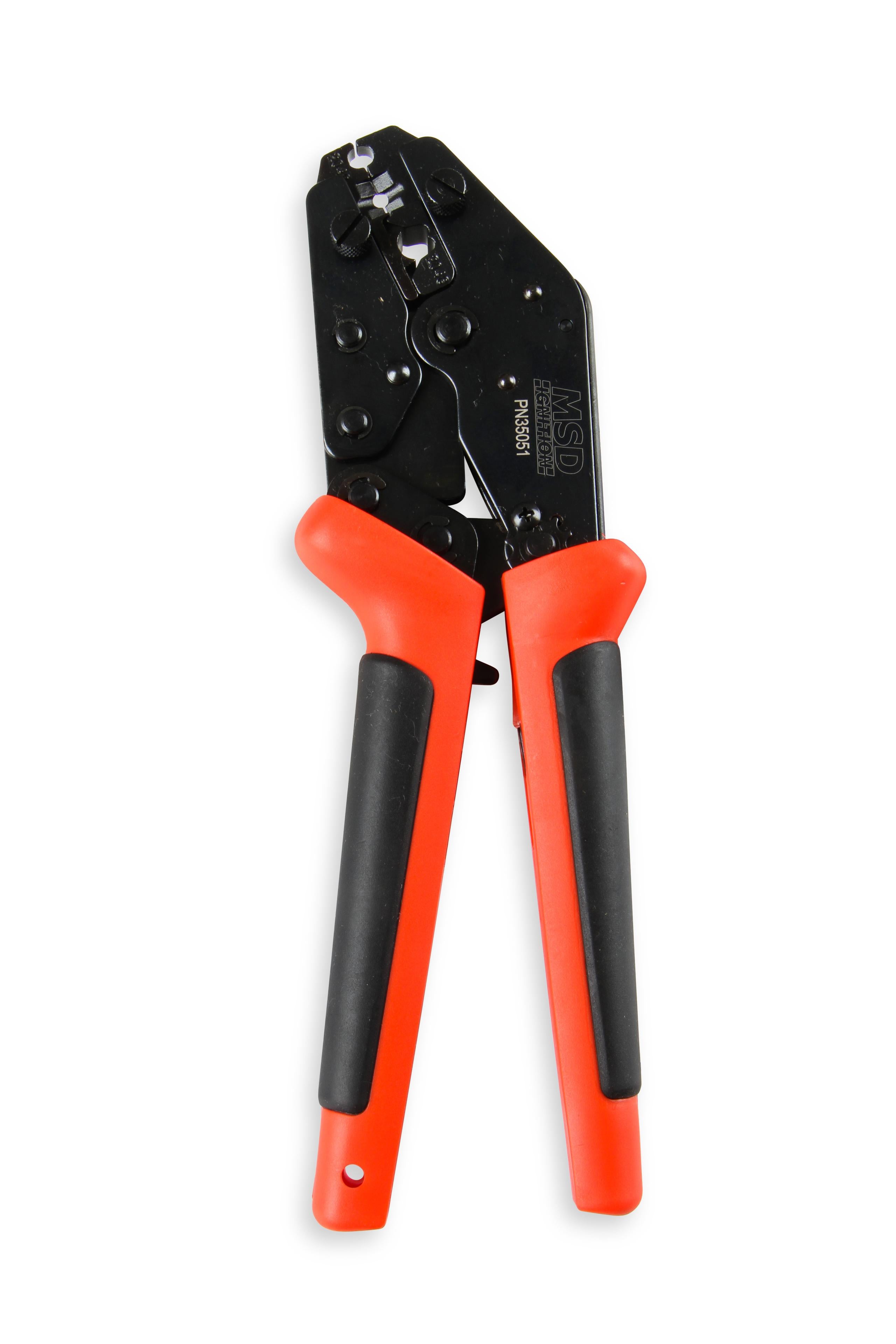 Msd 35051 Pro Crimp Tool, Ratchet Action