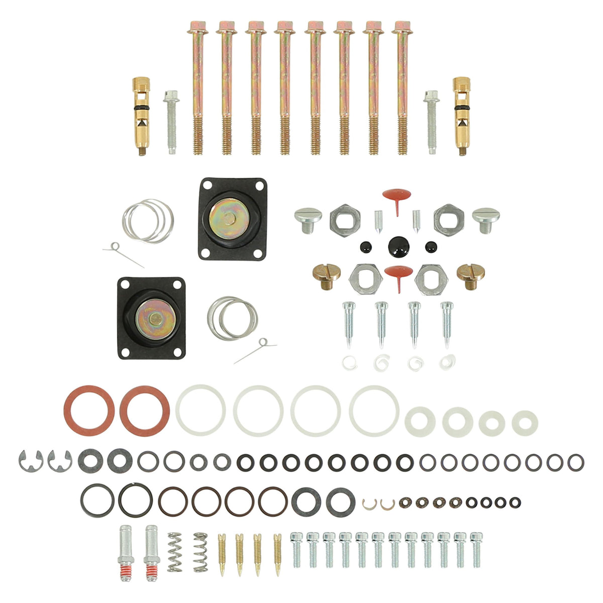 Quickfuel Non-Stick Rebuild Kit; 4500 (1050-1250 CFM). - 3-303QFT