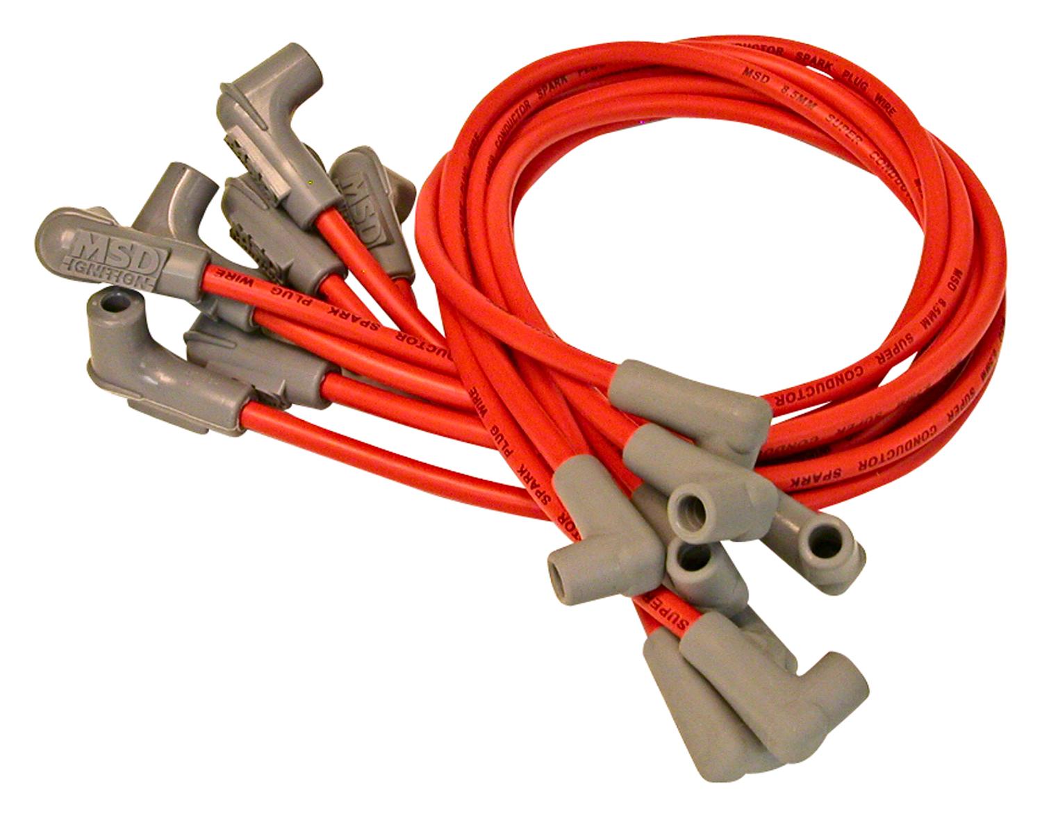 Spark Plug Wire Set, BB Chevy for use with PN 8541 Crab Cap.  - 30829