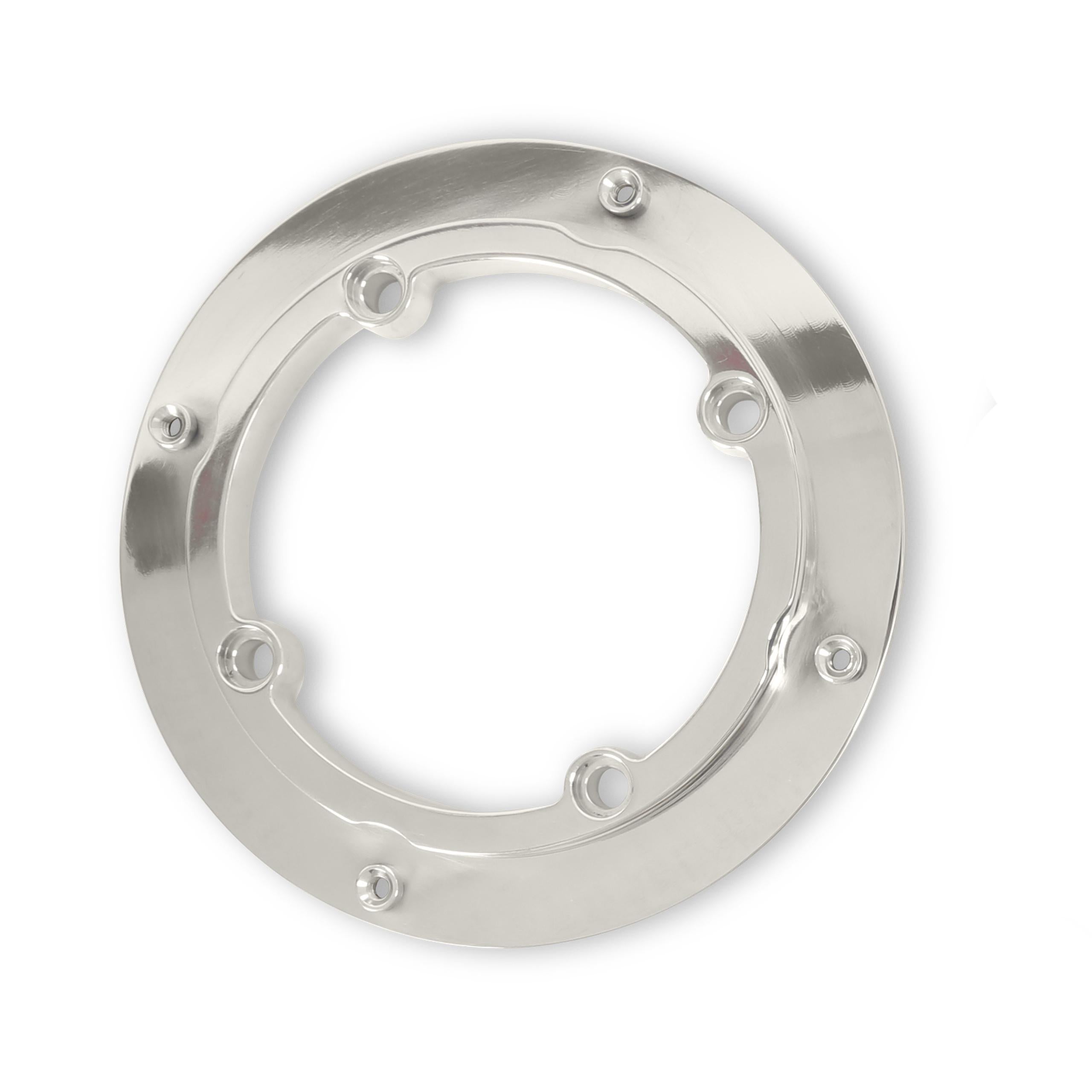 HURST Billet Shifter Boot and Bezel - Round - Polished Finish - 116000HST