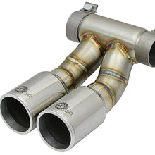 AFE MACH Force-Xp 304 Stainless Steel OE Replacement Exhaust Tip Polished (2013-2016 Boxster, Cayman) - 49C36413-P
