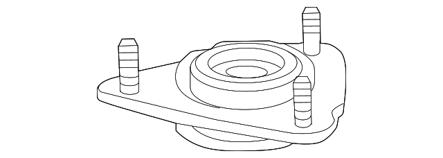 Ford Adjustable Suspension Strut Mount