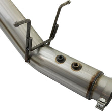 AFE Large Bore-HD 4 IN 409 Stainless Steel DPF-Back Exhaust System w/Polished Tip (2017-2019 Silverado 2500 HD, Silverado 3500 HD, Sierra 2500 HD, Sierra 3500 HD) - 49-44085-P