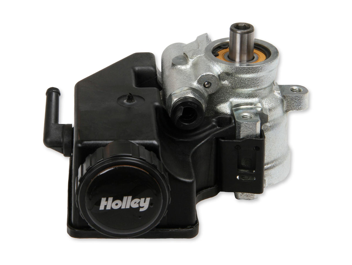 Holley Low LS Complete Accessory Drive System (Alt, P/S &amp; A/C)- Black Finish.  - 20-162BK
