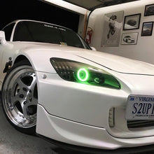 Oracle 99-09 Honda S00 LED Headlight Halo Kit - Green