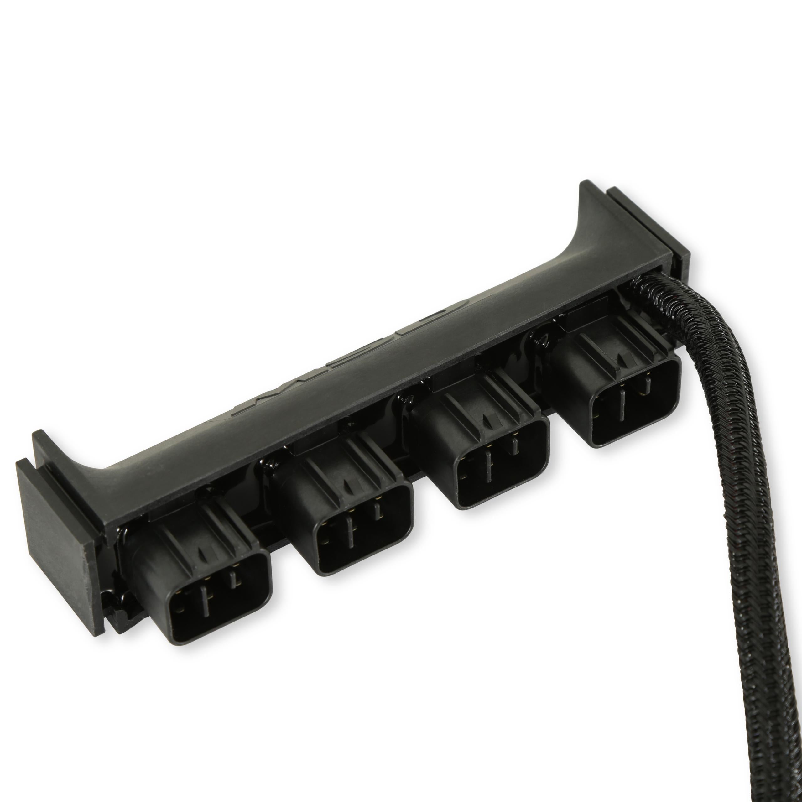Power Grid 4-Connector Hub - Black Housing.  - 77403