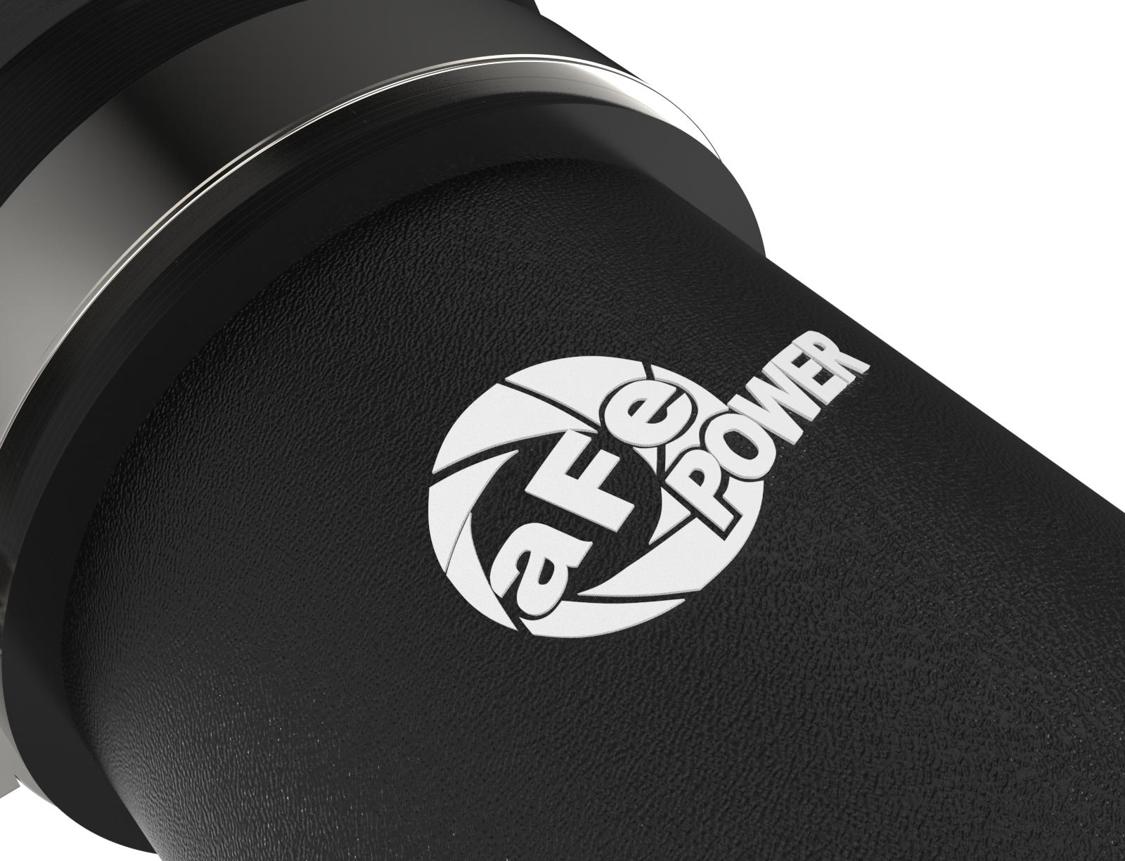 AFE BladeRunner 3 IN Aluminum Cold Charge Pipe Black (2024 Land Cruiser , Tacoma) - 46-20729-B