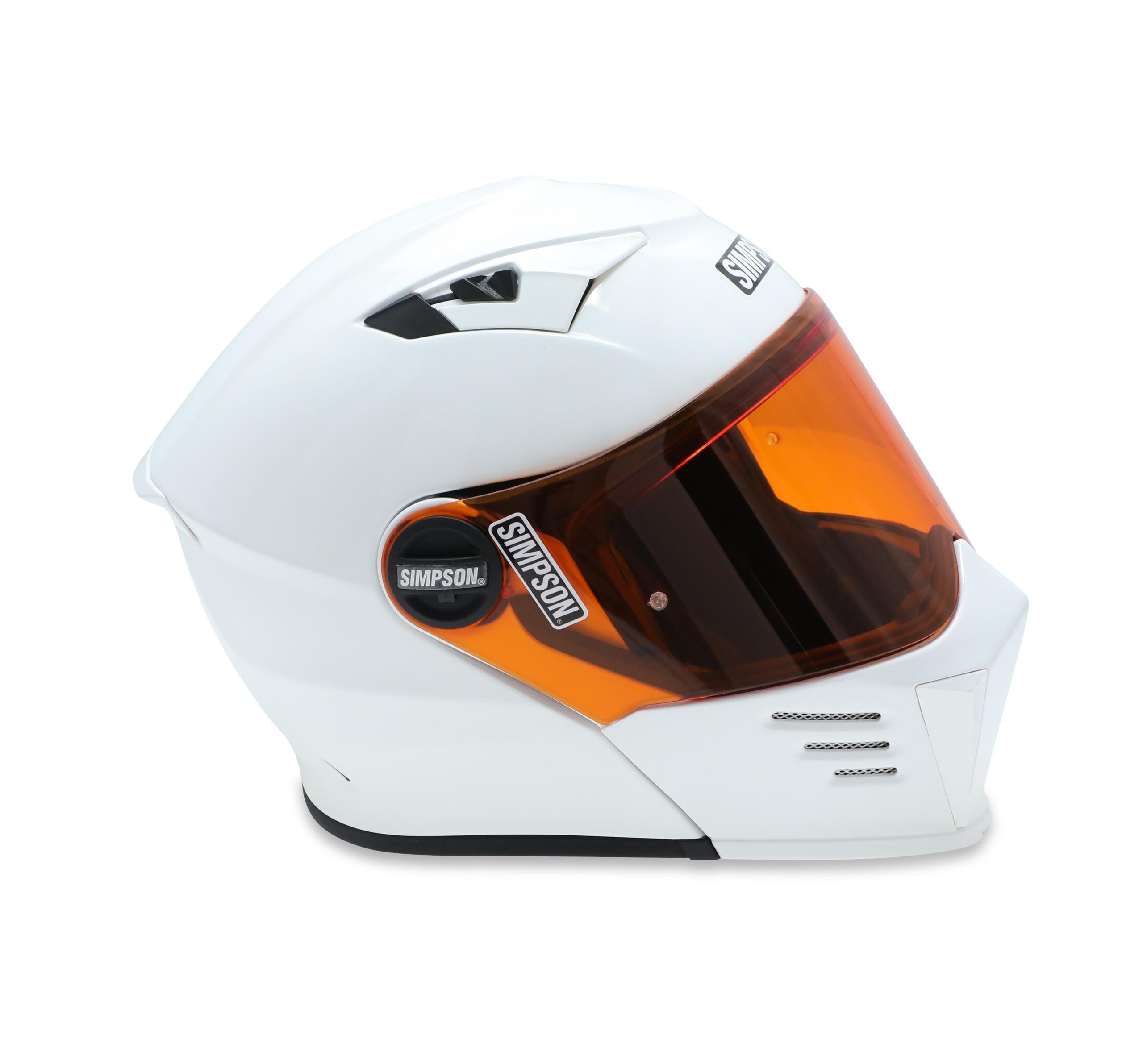 Simpson Racing Mod Bandit Helmet - White Small - M59S1