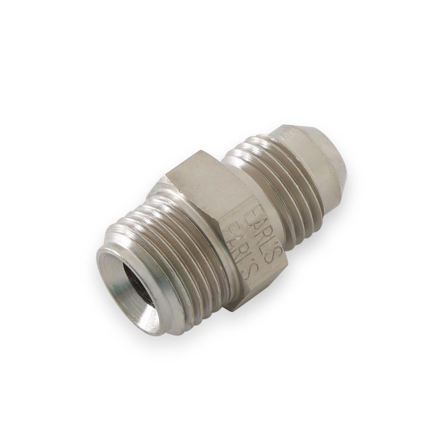 Earls Steel An To Inverted Flare Adapter - Size: -6An Male To 5/8-18 In. I.F. Male - Nickel Plated - Bagged Packaging - Typical Application Power Steering/Fuel Pump - - 961947ERL