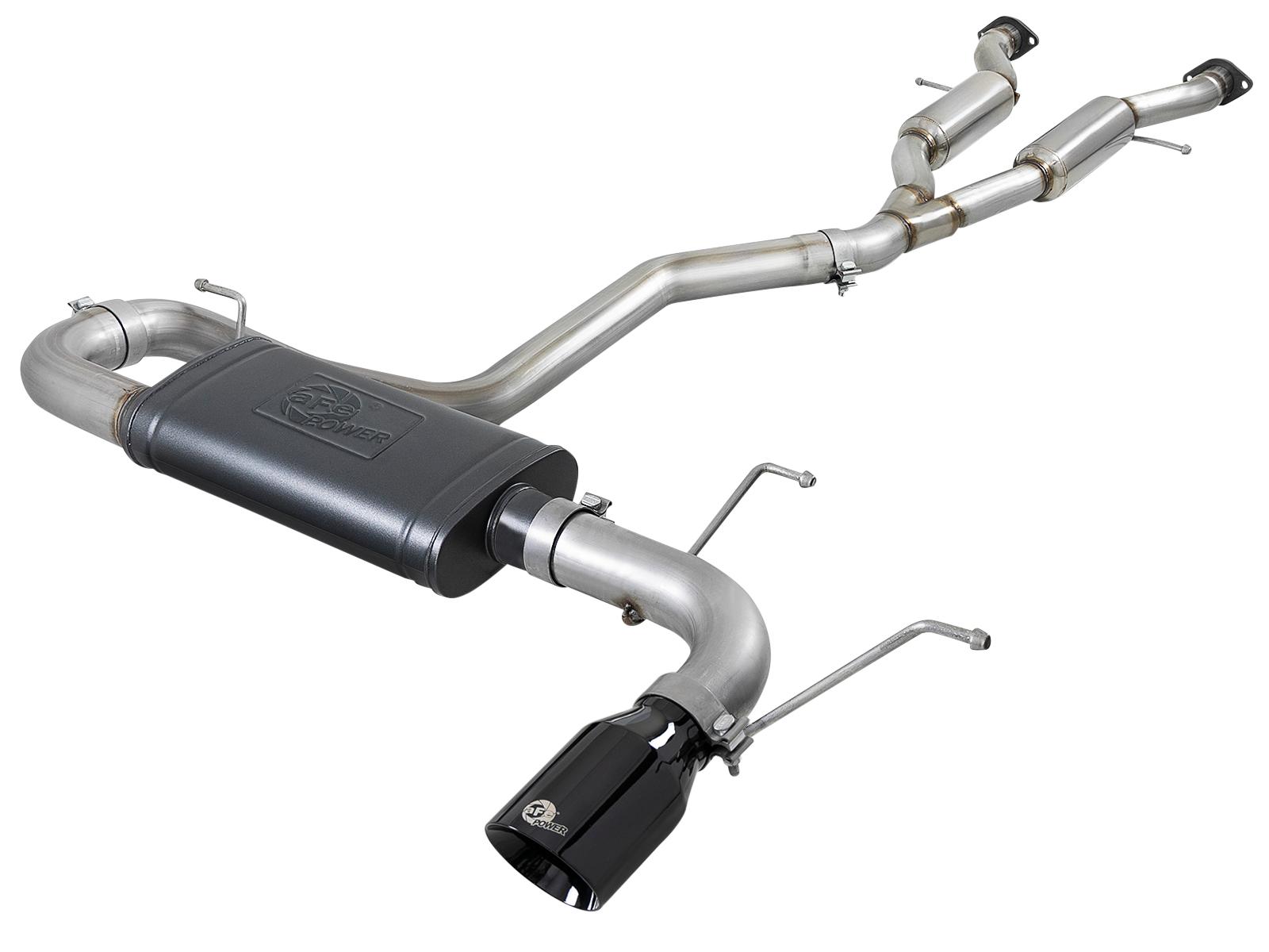 AFE Cat-Back Exhaust System (2014-2019 Jeep Grand Cherokee V6-3.6L) - 49-38078-B