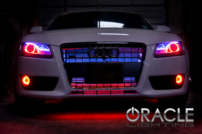 Oracle 07-13 Audi A5 LED Headlight Halo Kit - Red