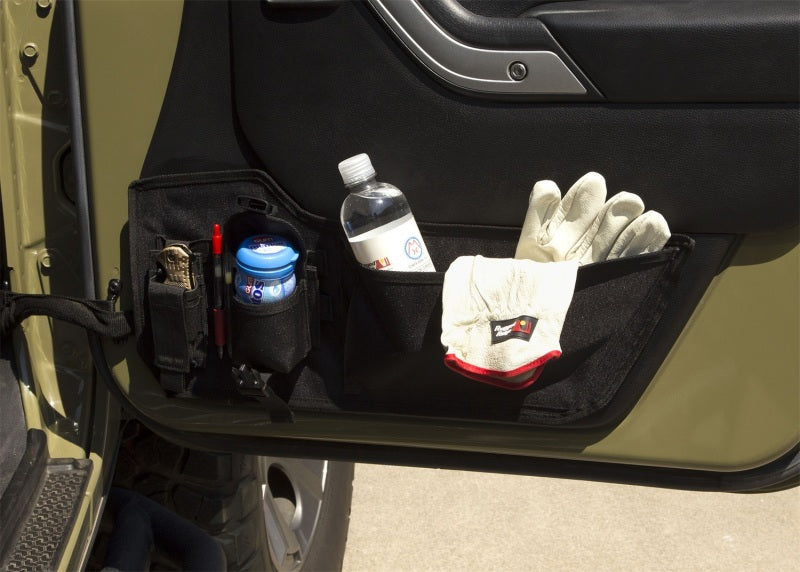 Rugged Ridge Storage Panel Door Mounted Pouches; 11-18 Jeep Wrangler Jk/Jku - 13551.75