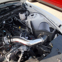 AFE Magnum FORCE Stage-2 Cold Air Intake System w/ Pro DRY S Media Polished (2011-2014 Mustang) - 51-12102-P