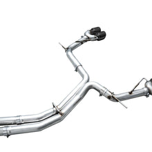 AWE Track Edition for Audi C8 S6/S7 - Diamond Black Tips - 3020-43109