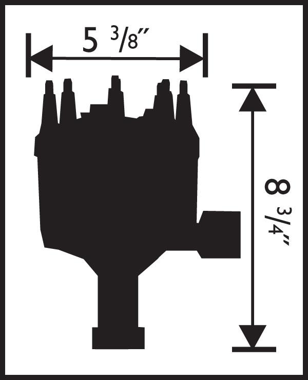 Msd 8453 Distributor, Ford Tfi, 351W