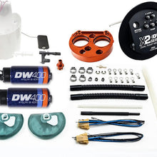 DeatschWerks  2011-2023 Mustang GT X2 Series Fuel Pump Hat Module with Dual DW400s - 9-401-7030