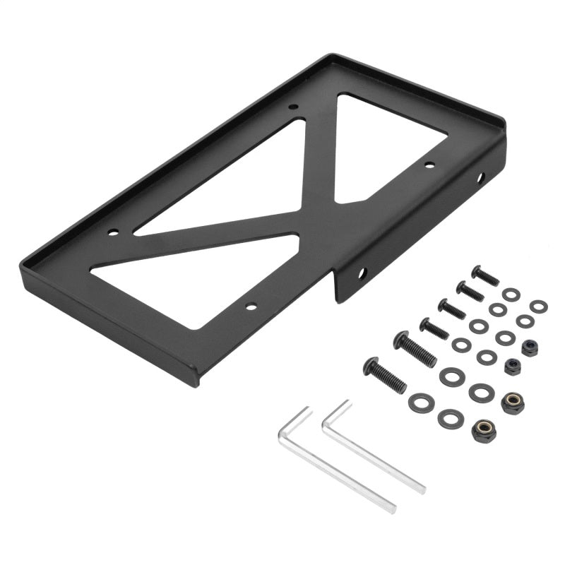 Rugged Ridge License Plate Holder Rear Bumper; Universal - 11238.15